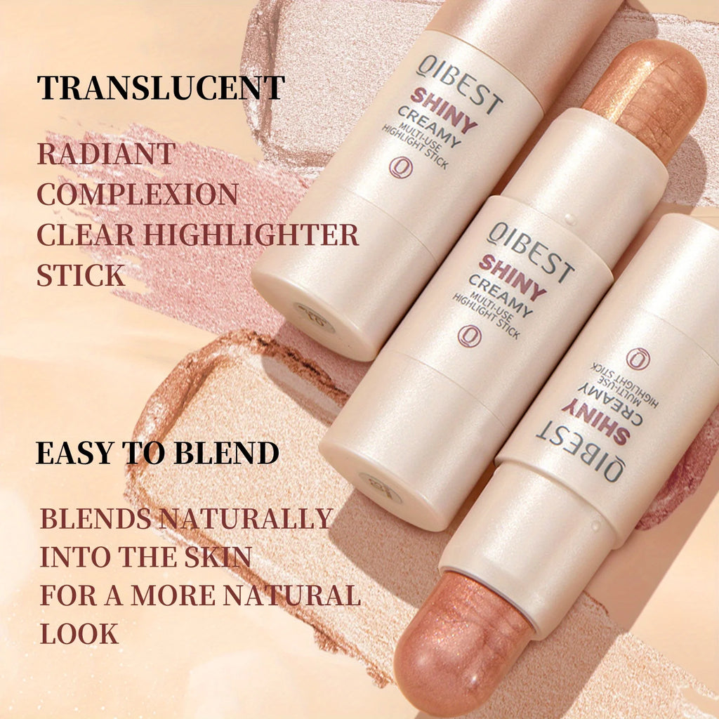 Highlight stick Clear and smart,water-sensitive face brightening and grooming,pearlescent fine flash three-dimensional highlight Zpaxo