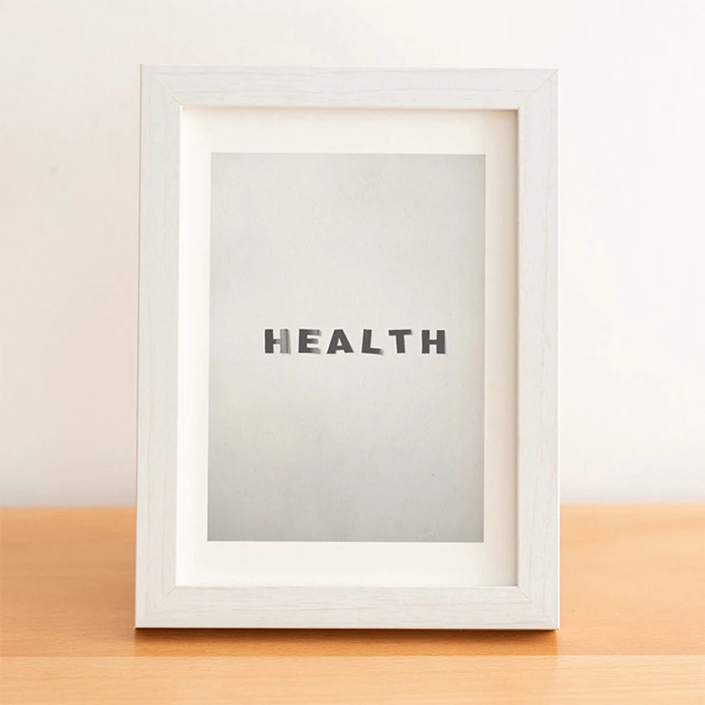 Wooden Photo Frame Simple Picture Frames Tabletop Display Wall Mount Home Decor Gift Zpaxo