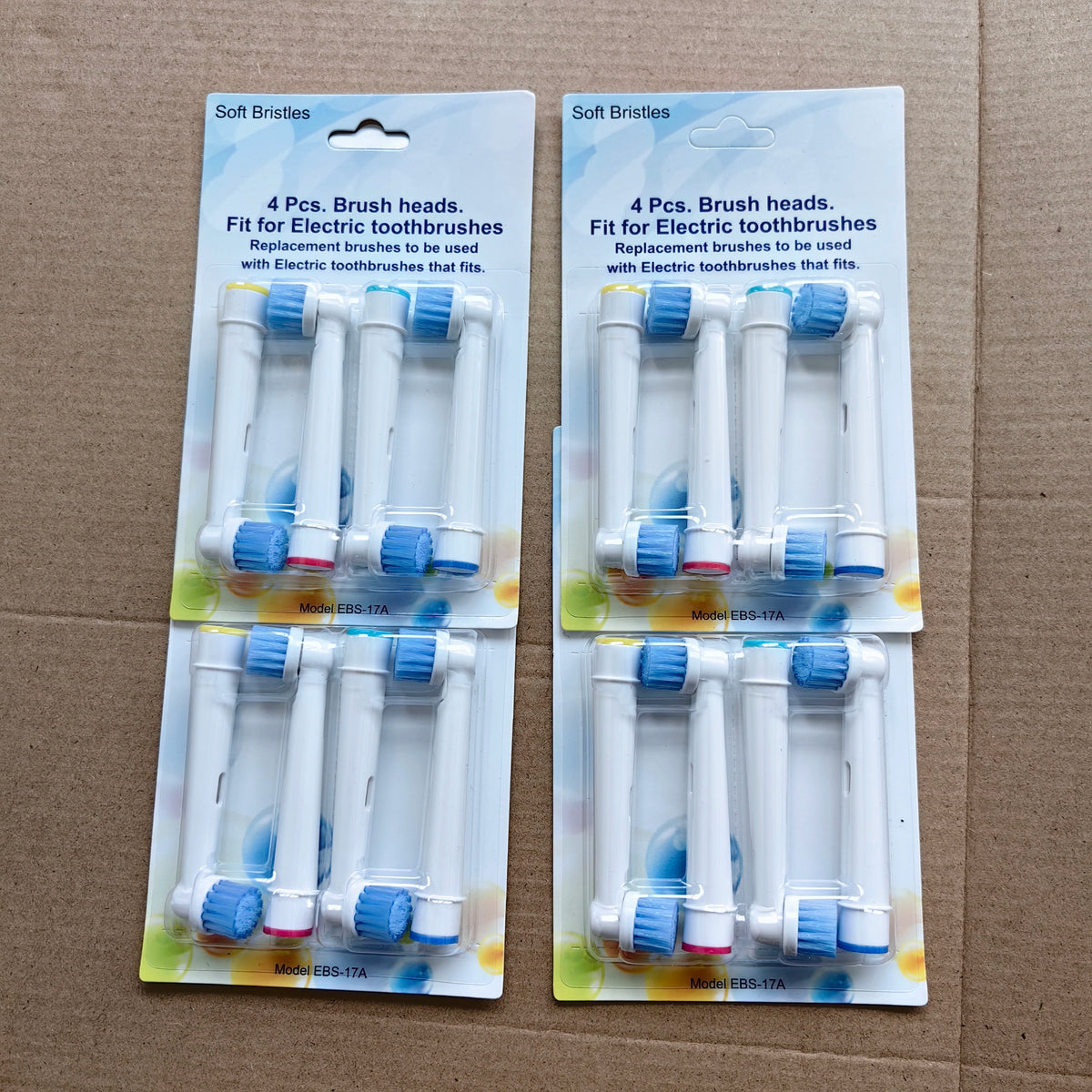 Wholesale 4 8 16 Lot Electric Toothbrush Head Oral B 6000 Replacement Zpaxo EBS-17A 16pcs