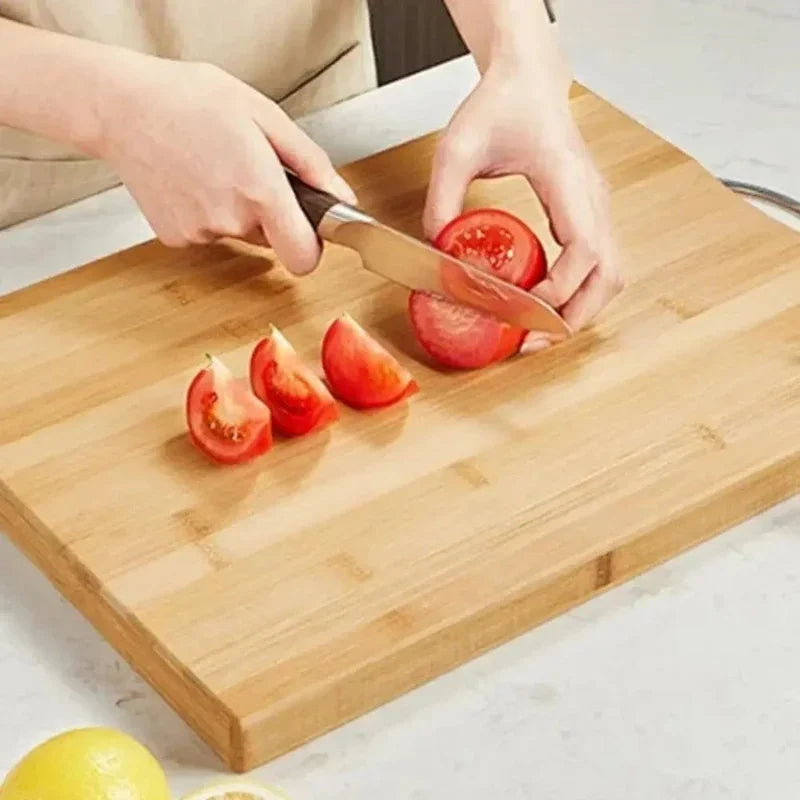Wooden Cutting Board Kitchen Cutting Board for Meat Totally Bamboo Food Cutting Table Thickened Fruit Vegetable Chopping Panel Y Zpaxo