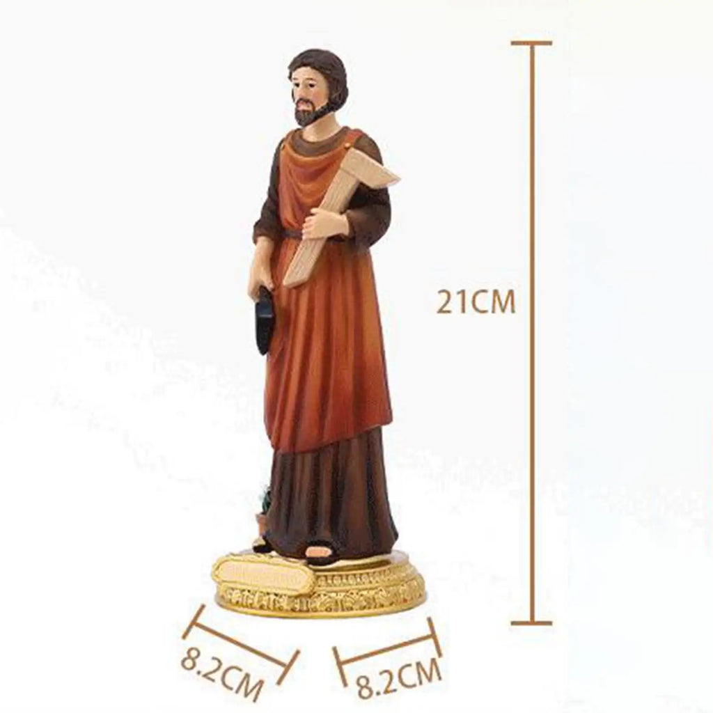 St. Joseph Statue – Catholic Resin Figurine | Religious Decor Religious Figurine Zpaxo