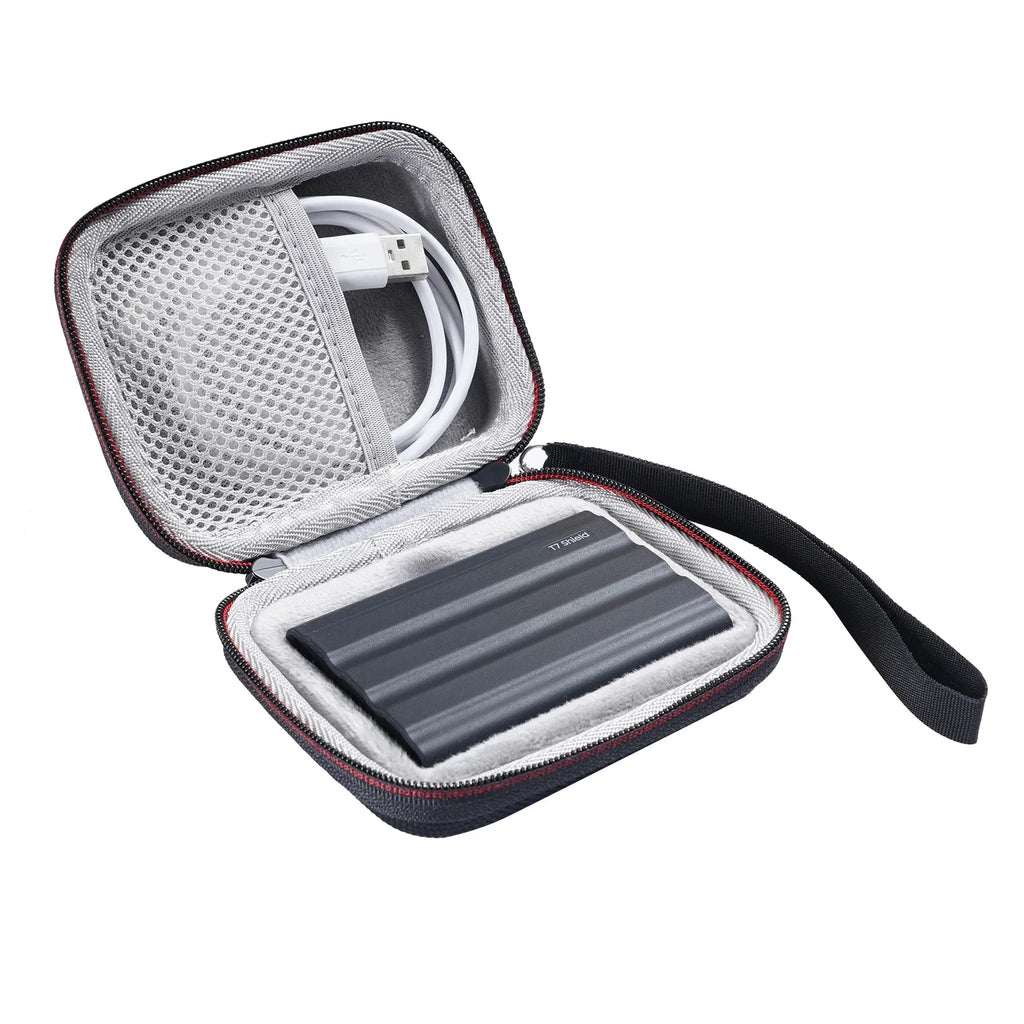 Hard Bag Cover Case Portable 250GB 500GB 1TB 2TB SSD USB 3 0 External Zpaxo For T7 Shield