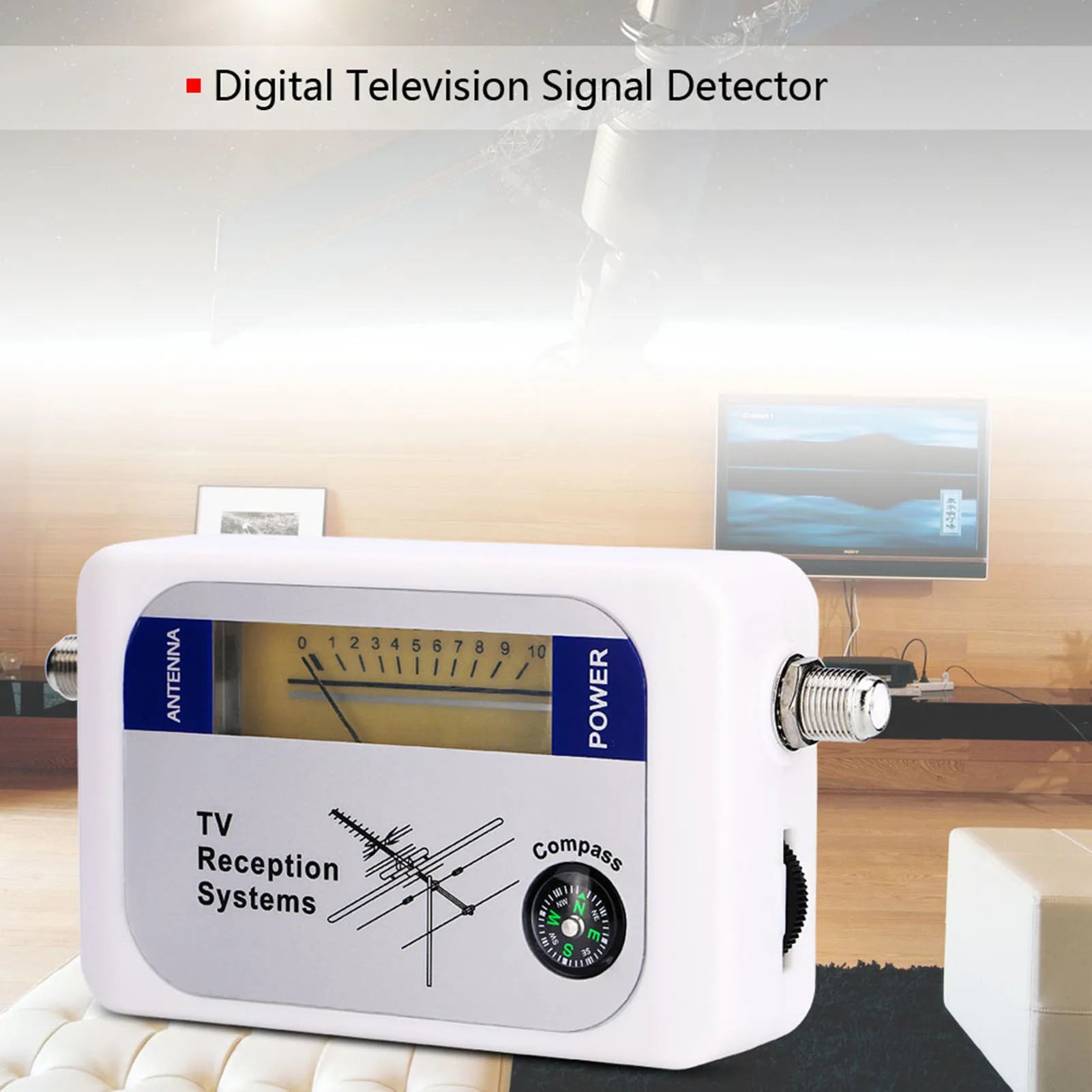 Antenna Signal Finder Mini Digital Aerial Terrestrial TV Strength