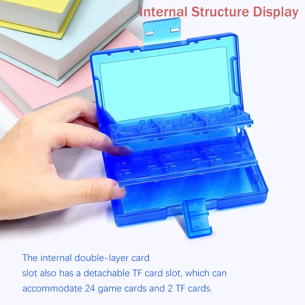Portable Switch Cartridge Case Dust Scratch Proof Holder Travel Fits