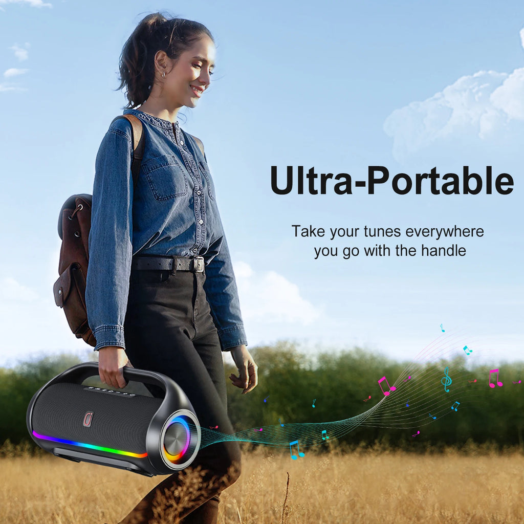 Fanfun D20 Bluetooth Speaker Output Power Excellent Bass Performace