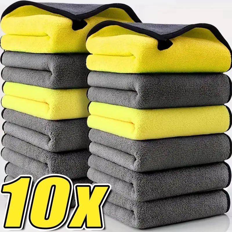 Microfiber Car Wash Towels | Super Absorbent Detailing Cloths