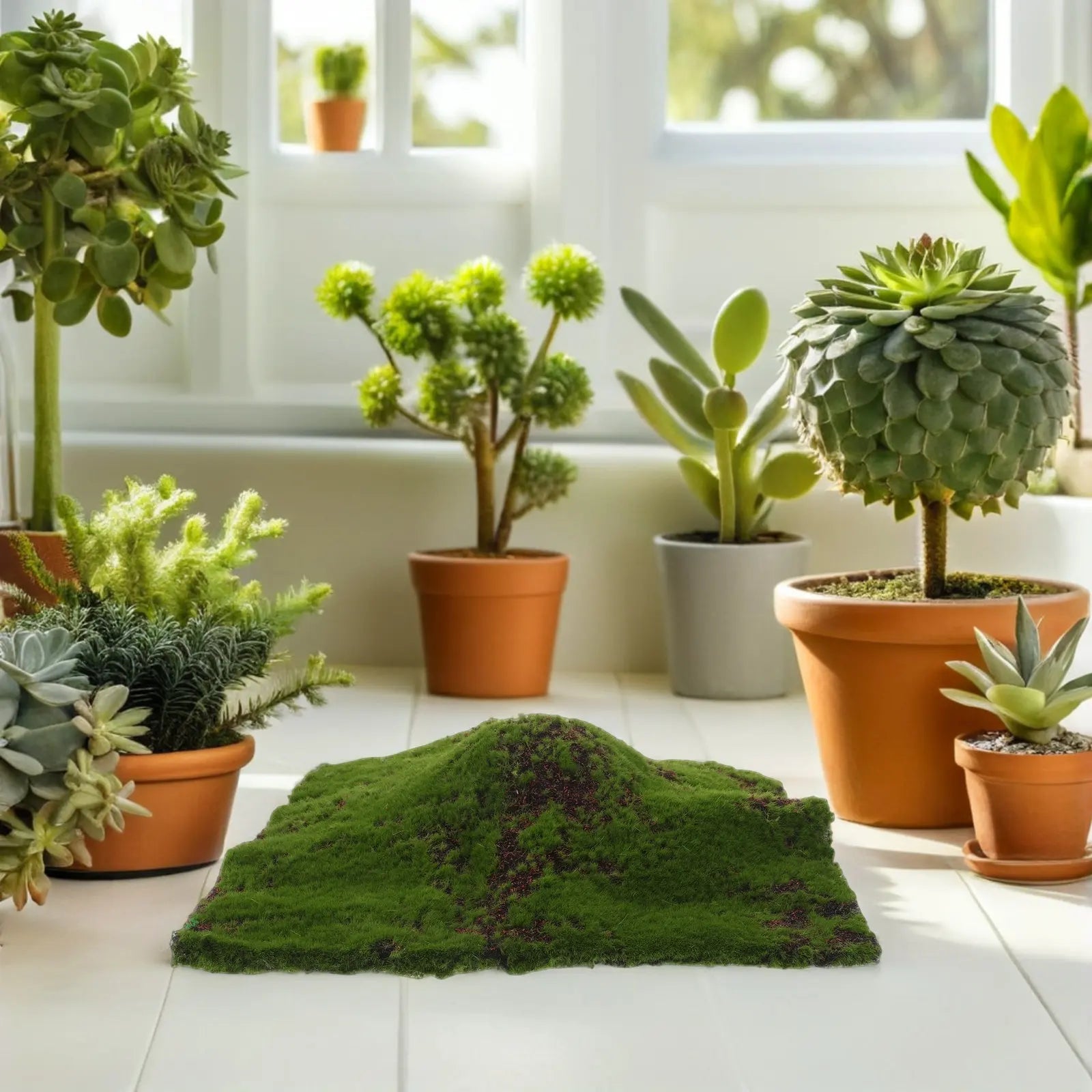 11 8x11 Artificial Moss Sheet Realistic Decor Crafts Terrariums