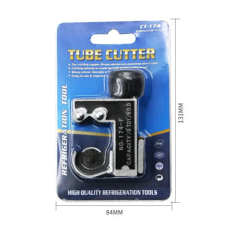 Mini Tube Cutter 3–28mm | Copper, Brass & PVC Pipe Tool