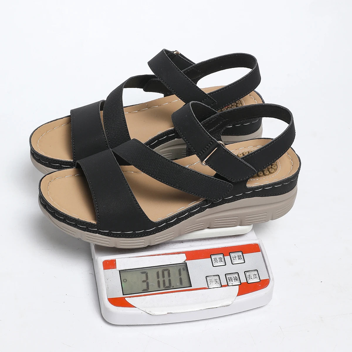 Summer Women's Non-slip Wedge Sandals Slides Party Footwear Ladies