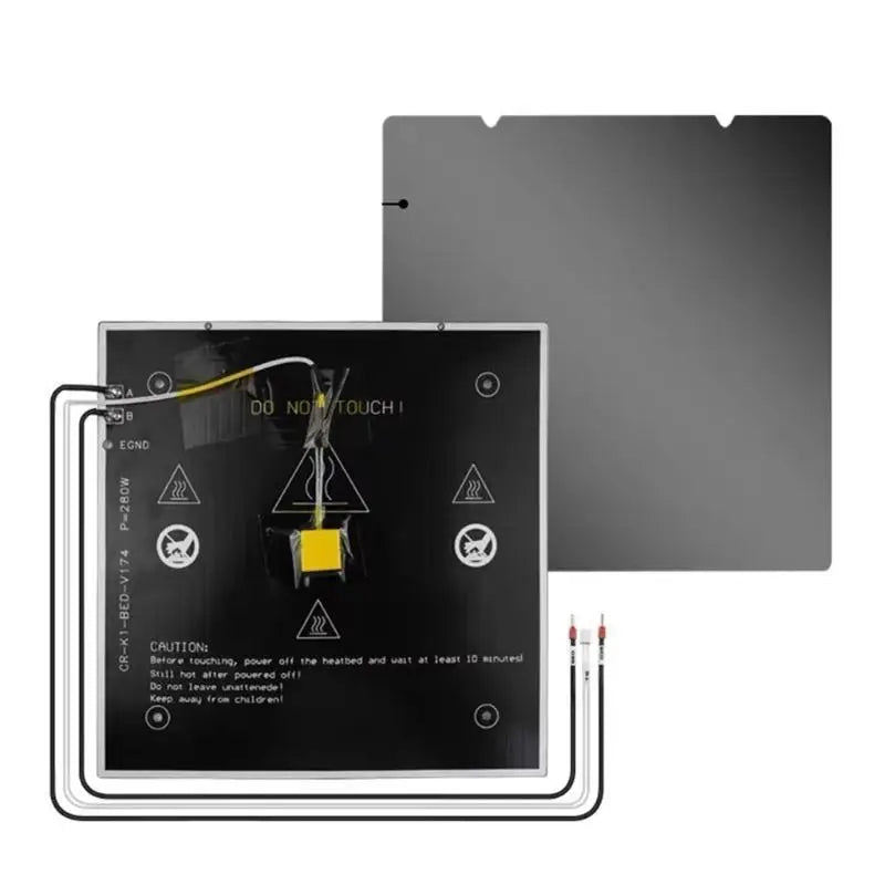 652F Printer Heated Bed Spring Steel Sheet 235X235mm Metal Build Plate Optional Base for K1 Enhances Stability Zpaxo Platform with tiles China Mainland
