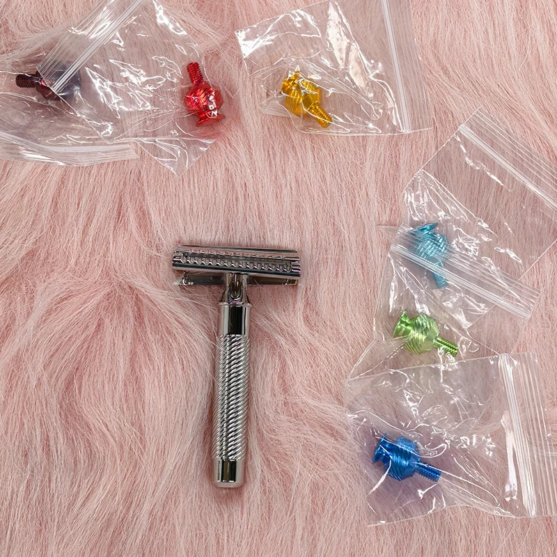 2026 Yaqi Hot Sale！High Quality Slant 37 Stainless Steel Professional Safety Razor Boyfriend's Gift Zpaxo