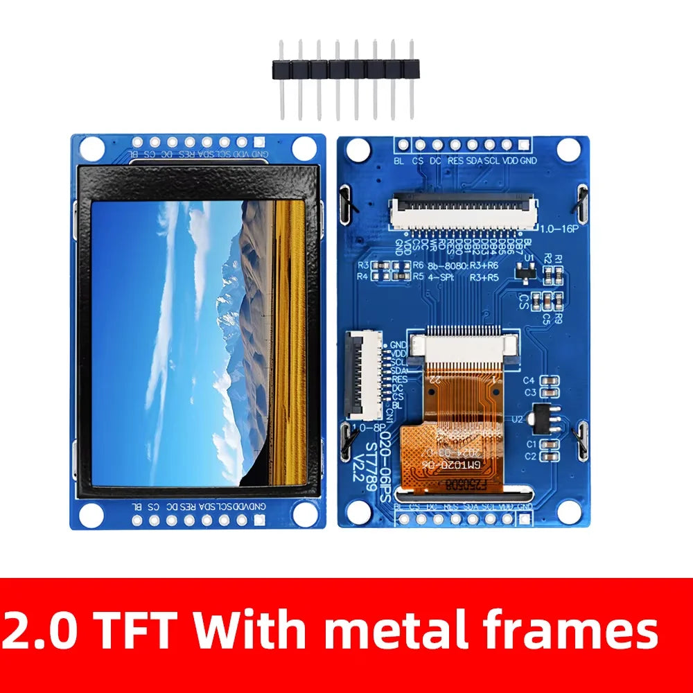 2 4 8 3 5 TFT LCD Display Module 240x320 320x480 SPI Interface Zpaxo 2.0 TFT