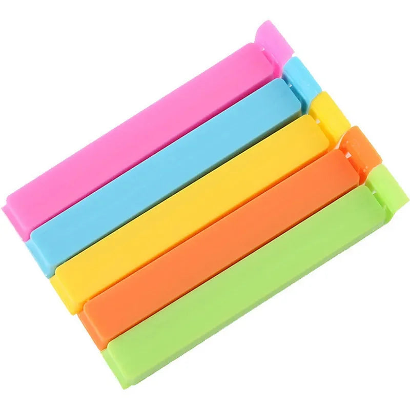 10/20Pcs Portable New Kitchen Storage Food Snack Seal Sealing Bag Clips Sealer Clamp Plastic Tool Kitchen Accessories Wholesale Zpaxo