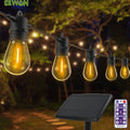 Solar String Lights Bulbs Outdoor Wedding Christmas Decoration Garden Zpaxo 64ft 20 1 bulb China Mainland