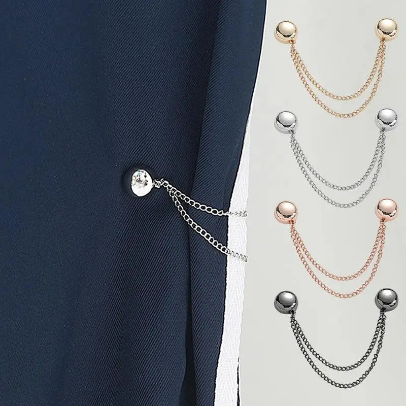 Multifunctional Magnetic Clothing Clips Boutonniere Pins Scarf