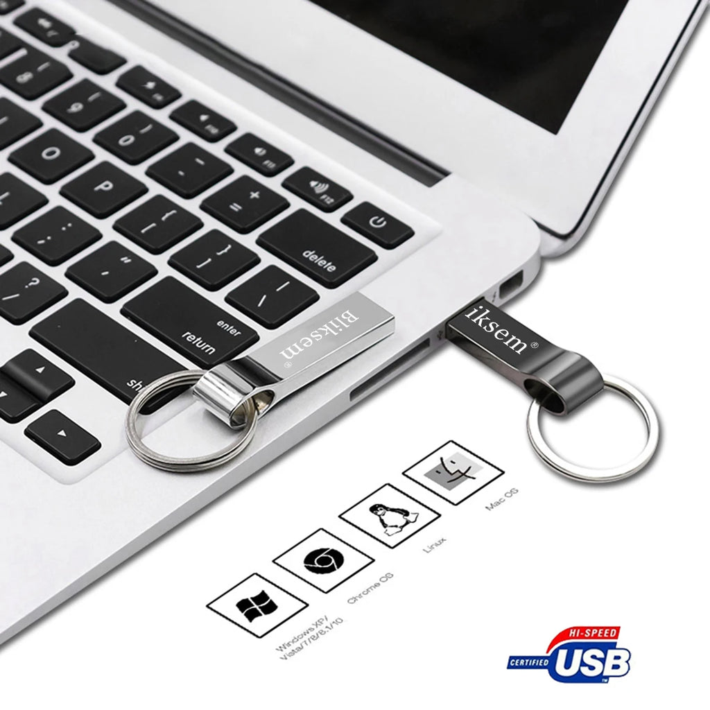 2.0 Hi-Speed USB Flash Drive 128GB 64GB 32GB 16GB 8GB 4GB 2GB 1GB Pen Drive USB Memory Stick Pen Flash Drive for Micro/PC Zpaxo