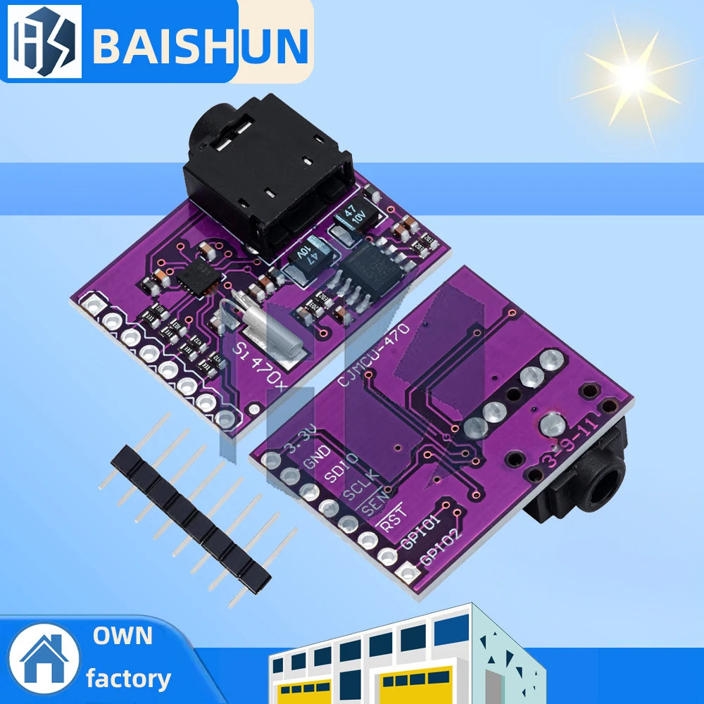 Si4703 RDS FM Radio Tuner Module Evaluation Breakout Board Filtering Zpaxo
