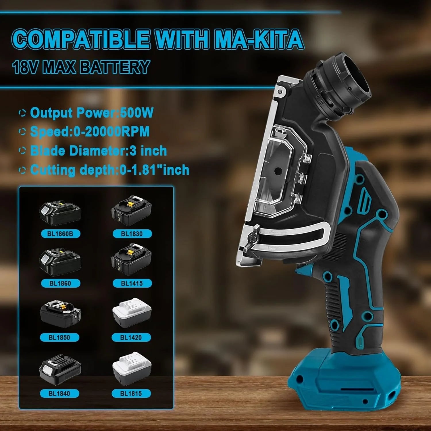 Electirc CUT OFF Tool Cordless Mini Angle Grinder Cutting Circular