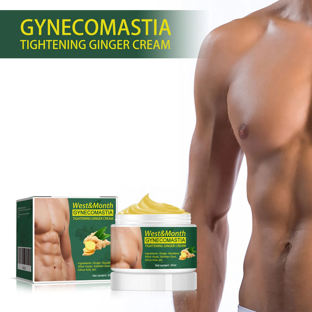 Chest Massage Cream, Gentle & Refreshing Daily Skin Nourishing Cream for Men, Lightweight Non-Greasy Formula Zpaxo