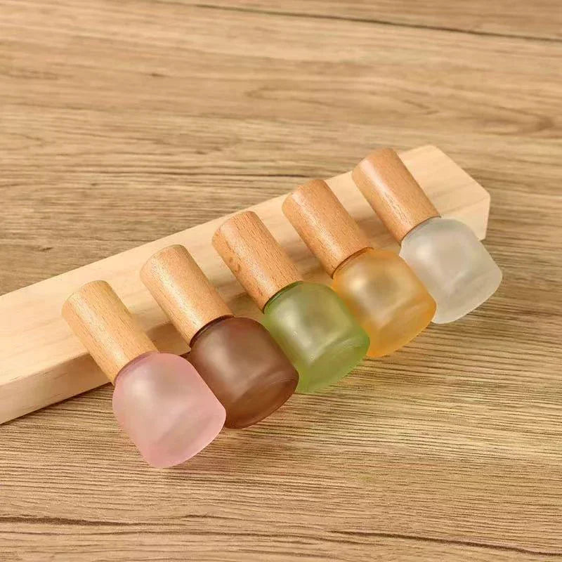 Glass Roller Bottle Perfume Roll Mini Essential Oil Containers Sample Zpaxo