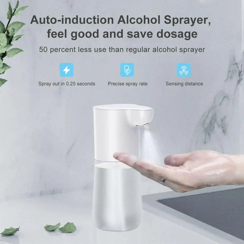 Touchless Automatic Foam Soap Dispenser USB Rechargeable 600ml Foam Soap Dispenser Zpaxo
