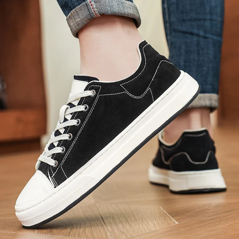 Men's Casual Sneakers Luxury Trainer Shoes Breathable Race Running