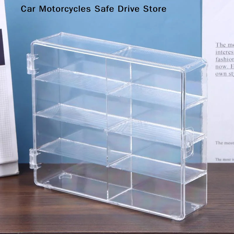 Acrylic Car Display Box 1 64 Kids Toys Model Toy 8 Grid Cabinet Rack