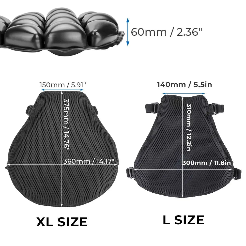 Anti Slip Seat Air 3D Pad Ergonomic Cushion Pressure Relief Cover 390 Zpaxo
