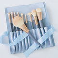 10-piece Makeup Brush Eyeshadow Foundation Soft Loose Powder Beginner Zpaxo brushes and bag