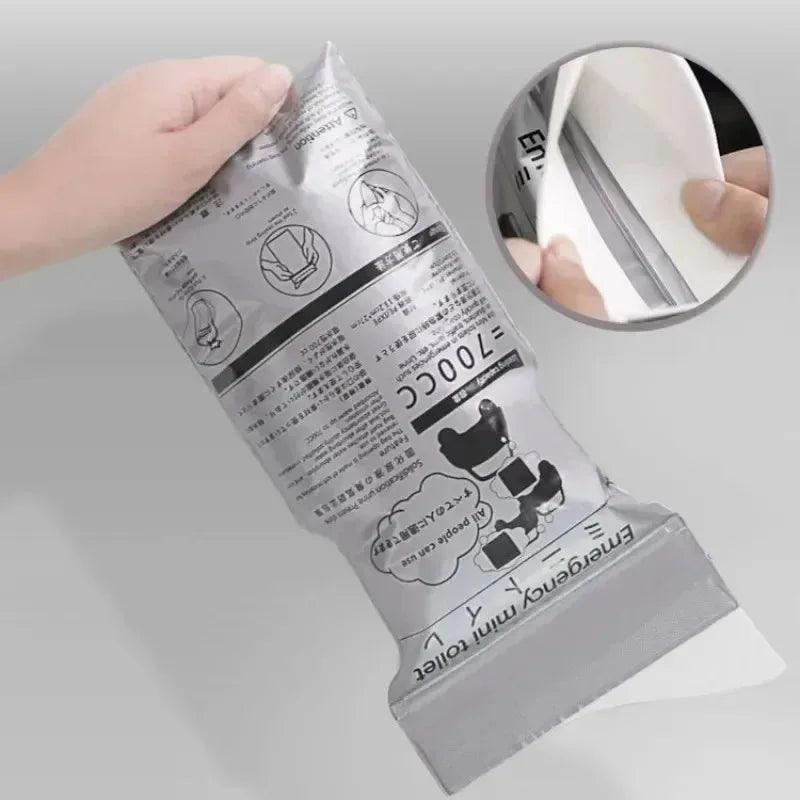 Portable Emergency Urine Bags 700ml | Disposable Travel Toilet