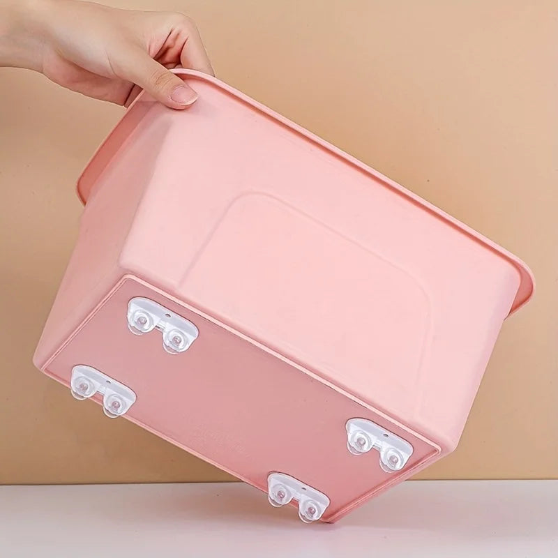 Mini Caster Pulley Storage Box Universal Silent No Scratches Zpaxo