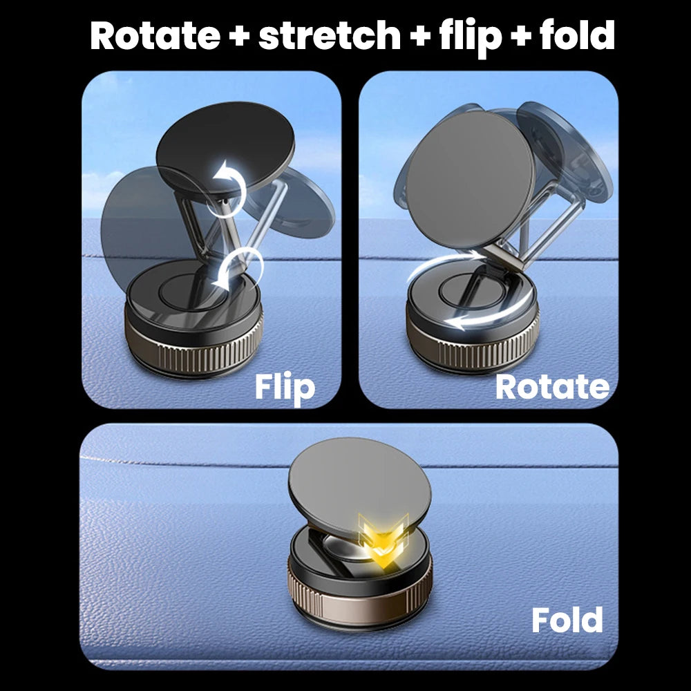 360 Rotatable Magnetic Car Mount Phone Holder Lazy Multi-functional