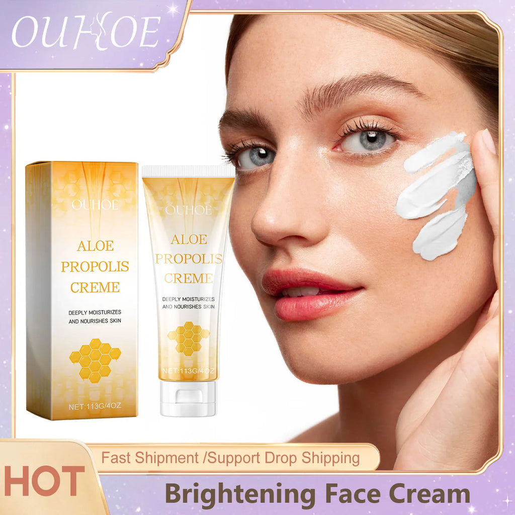 Ouhoe Brightening Moisturizing Face Cream 113g – Hydrate & Glow Brightening Face Cream Zpaxo