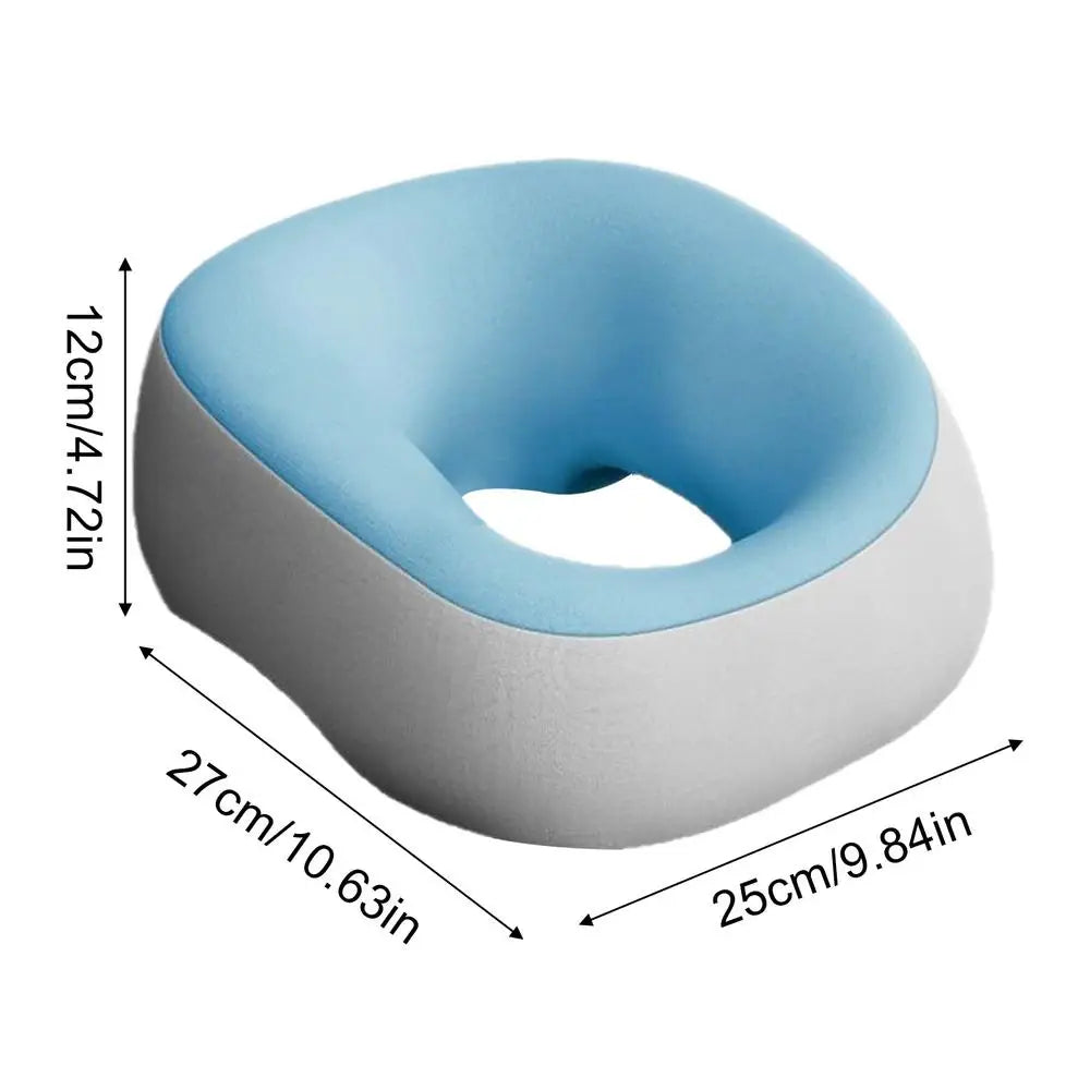 Face Pillow Sleeping Facial Breathable Soft Contour Headrest Portable Zpaxo Light Blue China Mainland