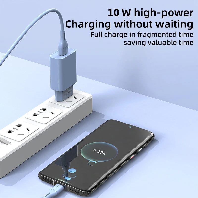 5V 2A USB Wall Charger 10W – EU/US Plug, iPhone & Android USB Wall Charger Zpaxo