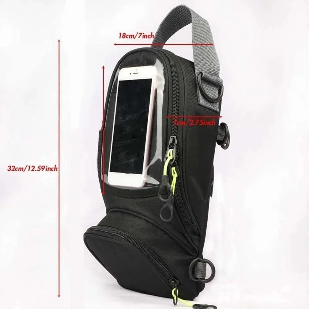 Waterproof Motorcycle Tail Bag Durable Practical Motorcycle Waterproof Bag Pocket Anti-slip Motorcycle Tank Bag Saddle Zpaxo