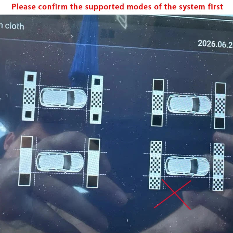 Automatic Completion Calibration Cloth Car 360 Panoramic Image System