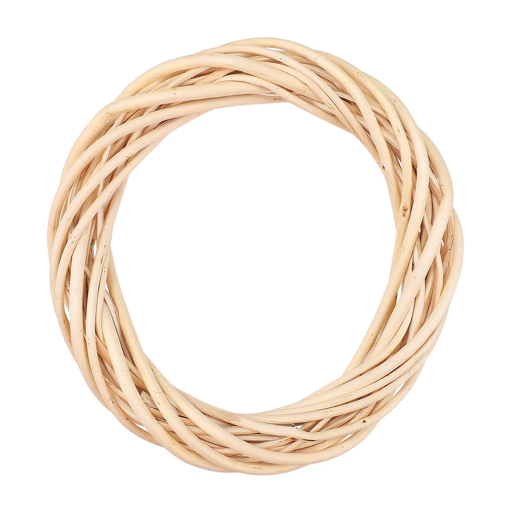 Hand-woven Natural Rattan Grapevine Wreath DIY Base Christmas Wedding