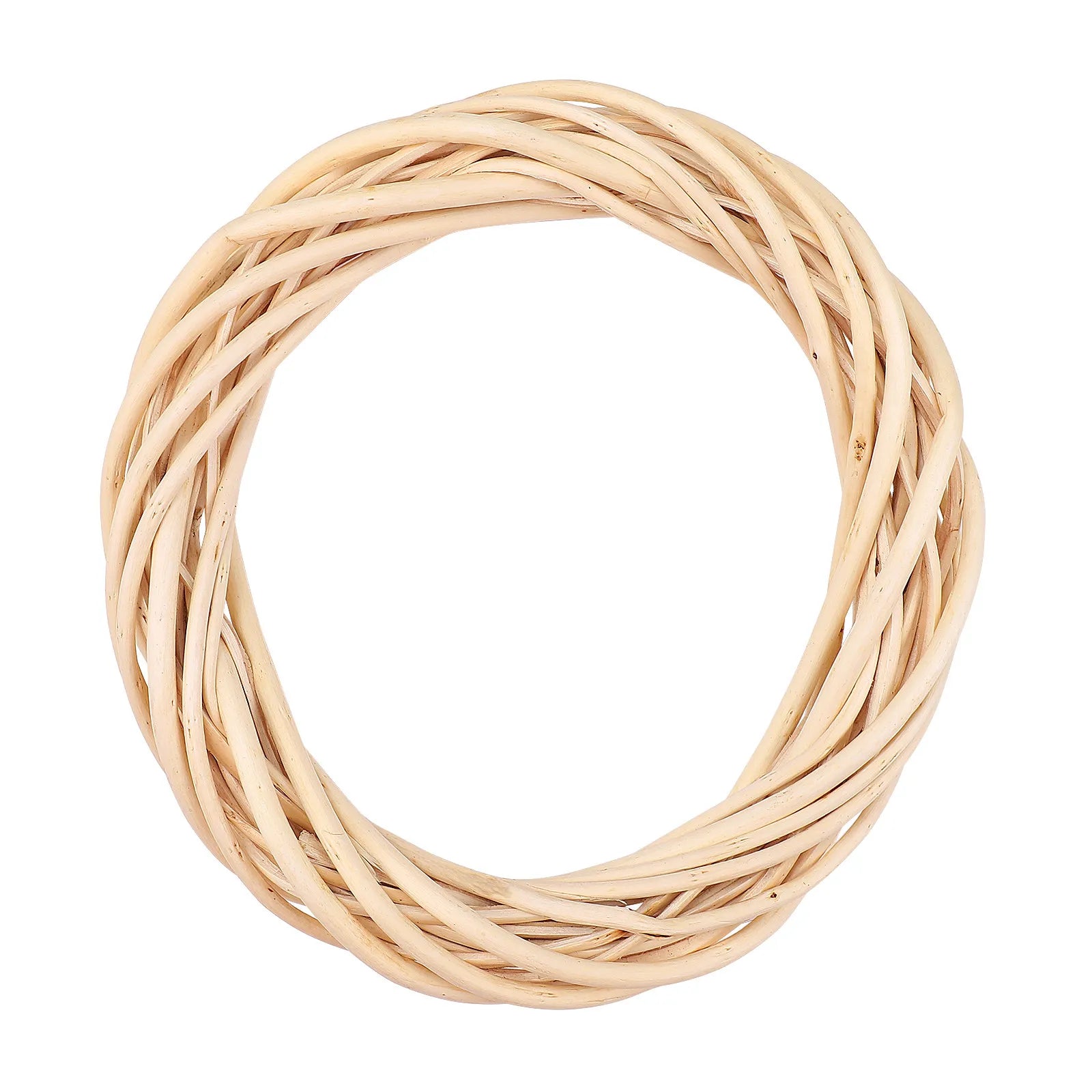 Hand-woven Natural Rattan Grapevine Wreath DIY Base Christmas Wedding
