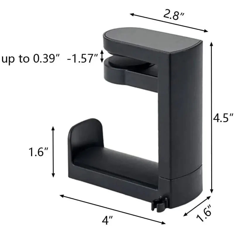 No Punch Table Clip Hook Earphone Holder Gaming Headphone Storage