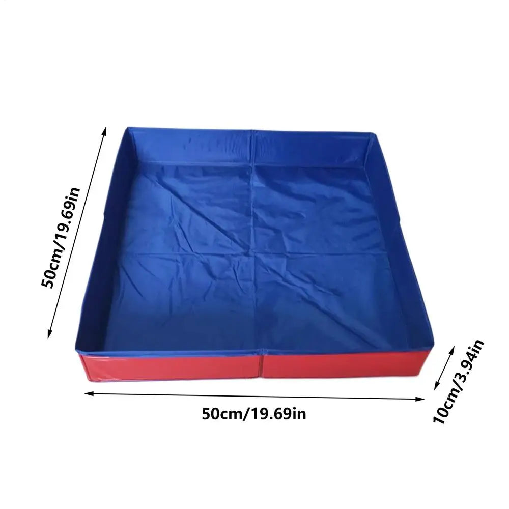 Dog Kids Pool PVC Folding Pet Swimming Non-inflatable Foldable Wading