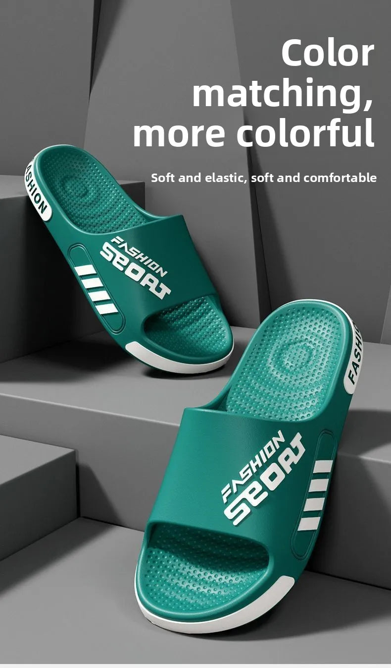 Thick Sole Anti-slip Sports Slides Men Summer EVA Sandals House