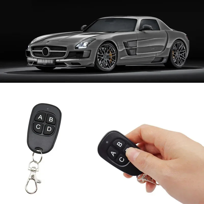 1PC Remote Control 433mhz Car Key Garage Door Gate Opener Controller Duplicator Clone Cloning Code Zpaxo