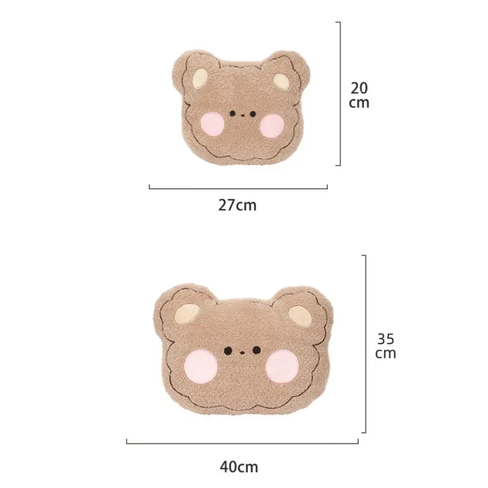 Furry Anti Slip Car Warm Seat Cushion Soft Universal Winter Cartoon Zpaxo