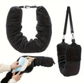 U-Shaped Travel Pillow That Can Be Filled with Clothes, Easy to Carry, Essential for Flights and Daily Use, Travel, Picnic, Zpaxo As shown