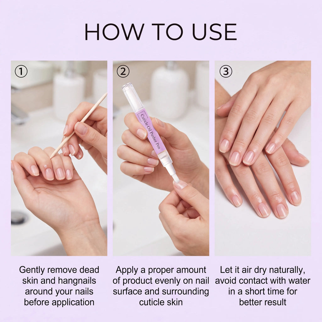 1/2/3/4/5/8/10 Pcs Lavender Cuticle Oil Pen Fast Drying Non Greasy Moisturizing Nail Care Tool Dry Skin Remedy 2ml Length 13cm Zpaxo