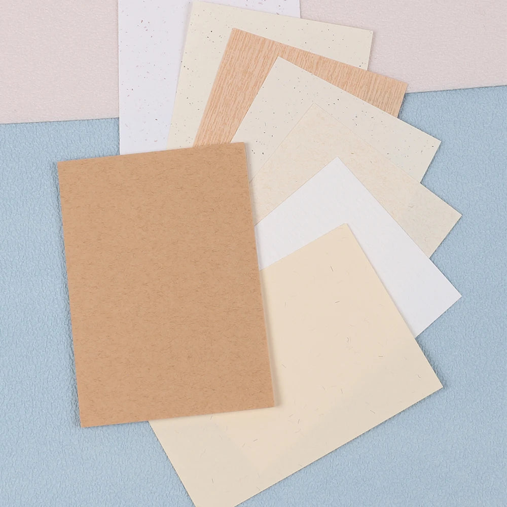 20Pcs Textured Scrapbook Paper Mixed Special Craft Paper for DIY Scrapbooking Art Crafts Junk Journalling Zpaxo