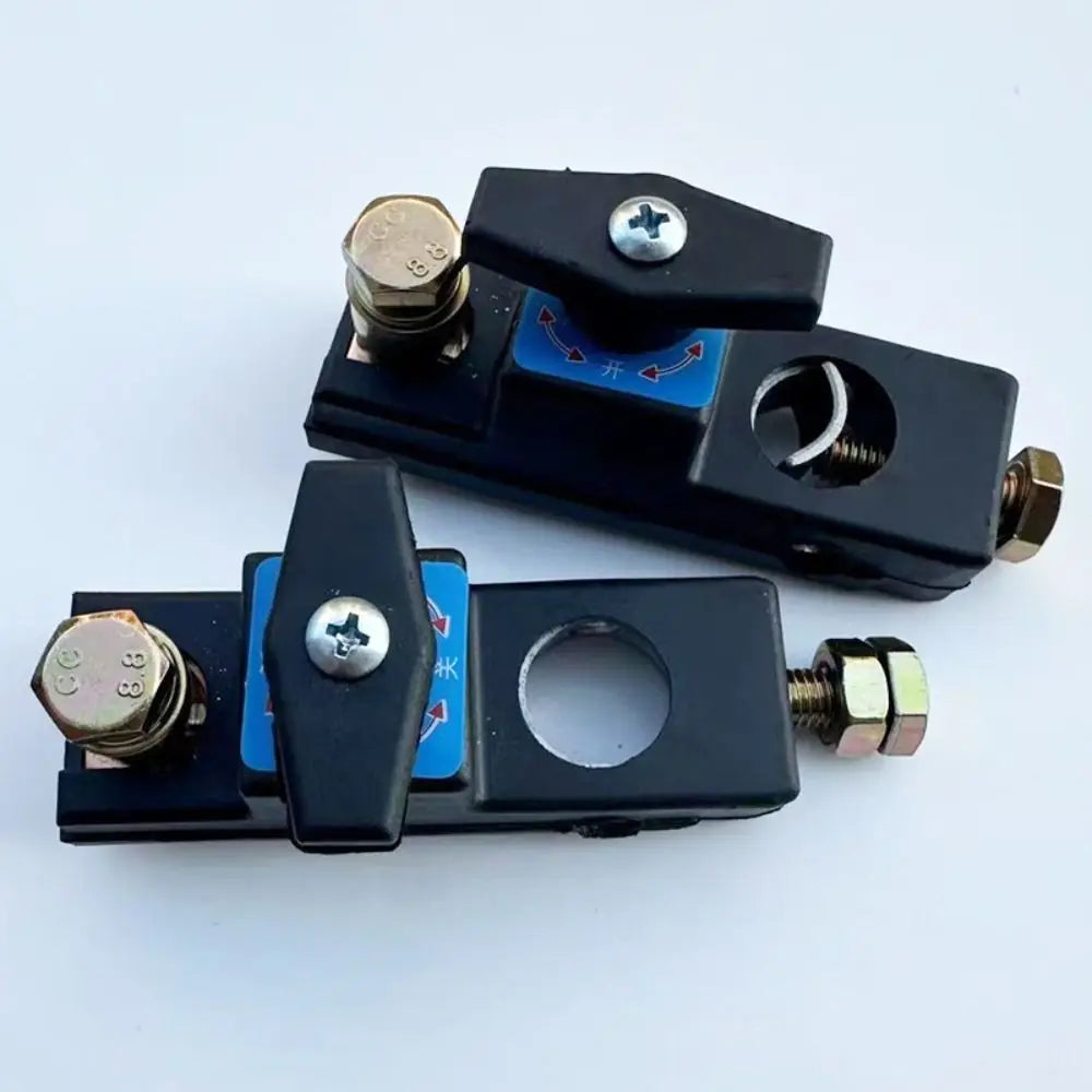 12V/24V Car Battery Disconnect Switch Battery Cut-off Quick Cut-off Anti-leakage Switch Battery Terminal Metal Zpaxo