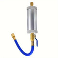 2Oz Capacity R134A Liquid Fuel Injector Convenient Sturdy Car Air Conditioner Refiller Rational Design Efficient Zpaxo Blue