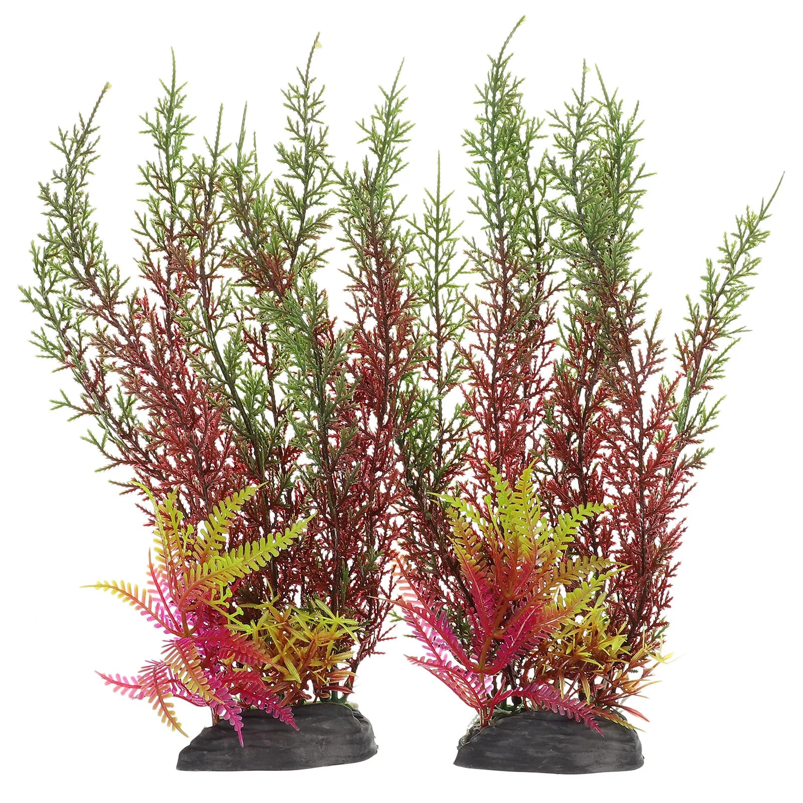 Compact Lightweight Fake Plants Fish Tank Aquarium Decor Beautiful
